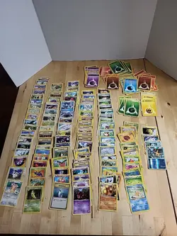 Pokemon cards Different Year Lot Back To The 90s 145 Cards - Image 1
