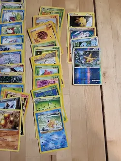 Pokemon cards Different Year Lot Back To The 90s 145 Cards - Image 2