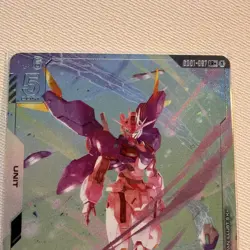 Gundam Aerial Rebuild GD01-067 LR+ FOIL - Newtype Rising - Gundam Card Game - Image 3