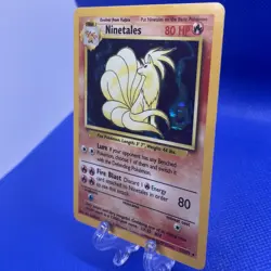Ninetales - 12/102 - Pokemon Base Set Unlimited Holo Rare Card WOTC NM - Image 3