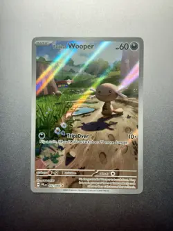 Paldean Wooper - Illustration Rare Pokemon Card PFL 102/094 - Image 1
