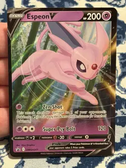 Espeon V SWSH201 SWSH: Sword & Shield Promo Cards Holo - Image 1