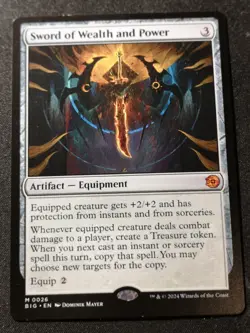 Sword Of Wealth And Power - BIG - MTG - EN - NM - 0026 - Image 1