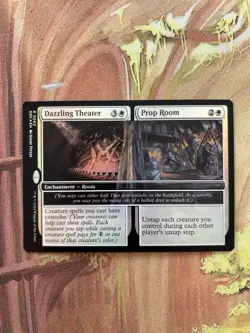 Dazzling Theater || Prop Room - Duskmourn Foil NM MTG - Image 1