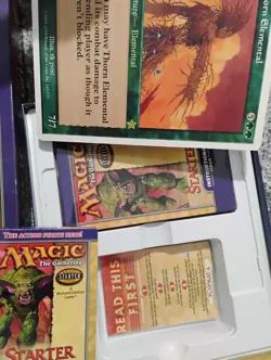 Magic the Gathering Starter Gift Box 1999 - Sealed VHS - Both Decks Complete - Image 2