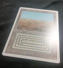MTG Scrubland Revised 3rd Edition Regular Rare LP-MP - Image 2