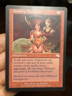 3x Burning Wish • Judgment • Mixed Languages • Mtg (1667) - Image 4