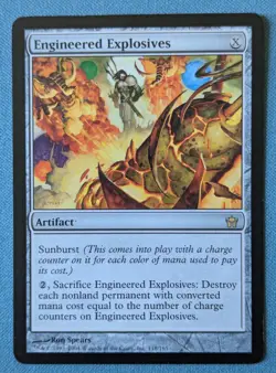 MTG Engineered Explosives - Fifth Dawn 118/165 Regular Rare LP - Image 1