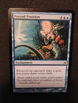 Forced Fruition Lorwyn Regular Near Mint Non Foil Almost Pack Fresh - Image 1