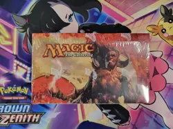 Born of the Gods MTG Magic The Gathering KOREAN Booster Box (small tear on top) - Image 1