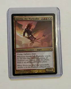 MAGIC THE GATHERING MTG AURELIA THE WARLEADER 143/249 RETURN TO RAVNICA NM - Image 1