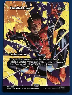 MTG Marvel's Spider-Man Parallel Lives M 0036 Borderless Non-Foil Mythic NM - Image 1