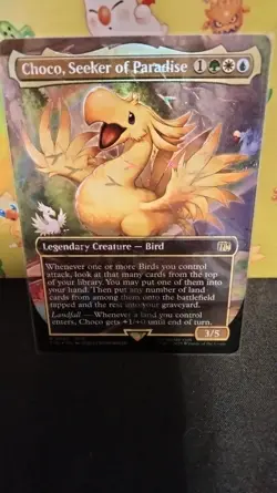 Choco, Seeker of Paradise (Extended Art) Final Fantasy Foil - Image 1