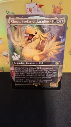 Choco, Seeker of Paradise (Extended Art) Final Fantasy Foil - Image 2