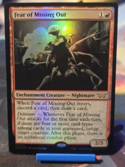 Fear of Missing Out Duskmourn: House of Horror Foil - Image 1