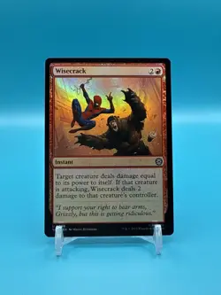 Wisecrack - Marvel’s Spider-Man (SPM) - MTG - FOIL - Image 1