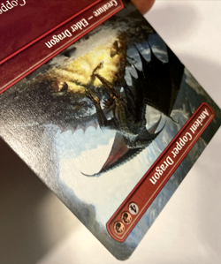 Ancient Copper Dragon (Borderless) Commander Legends: Battle for Baldur's Gate Regular for sale online - Image 4