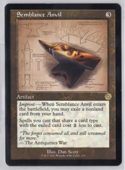 1x Semblance Anvil - The Brothers' War Retro Artifacts - Near Mint - Image 1