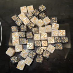 48pc Magic The Gathering Dice Set New Unused - Image 1