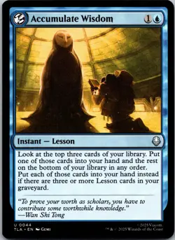 Accumulate Wisdom U Avatar: The Last Airbender 44 NM - Image 1