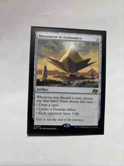 Mtg Monument to Endurance Aetherdrift Regular - Image 1