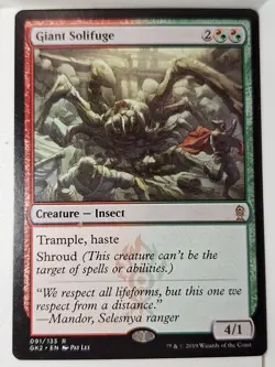 Giant Solifuge - Ravnica Allegiance Guild Kit - Magic the Gathering MTG Nice! - Image 1