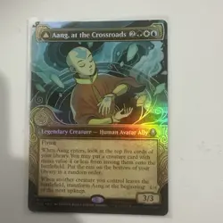 MTG Avatar: The Last Airbender Aang, at the Crossroads Showcase Foil (Rare) - Image 1