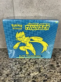 Pokemon Sun & Moon Lost Thunder ETB Sealed - Image 1