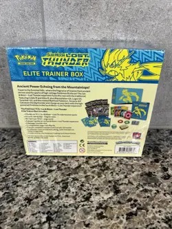 Pokemon Sun & Moon Lost Thunder ETB Sealed - Image 2
