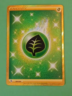 Pokemon Sword & Shield Fusion Strike Grass Energy 283/264 Secret Rare Gold - Image 2