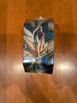 Pokemon TCG Tin- Alola Solgaleo GX Factory Sealed 2017 Sun & Moon Series. New - Image 5