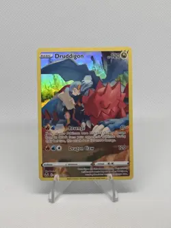 2022 Pokemon Silver Tempest Druddigon Trainer Gallery TG09/TG30 - Image 1