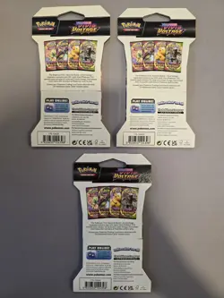 Pokemon Vivid Voltage Sleeved Booster Packs X3 - Image 2
