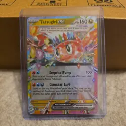 2024 Pokemon Tatsugiri Ex #142 HGC 9.5 (sb1) - Image 1