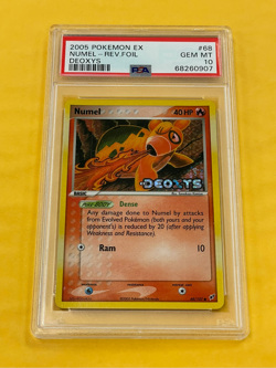 2005 Pokemon EX Deoxys Numel Reverse Holo Foil #68/107 PSA 10 GEM MINT - Image 1