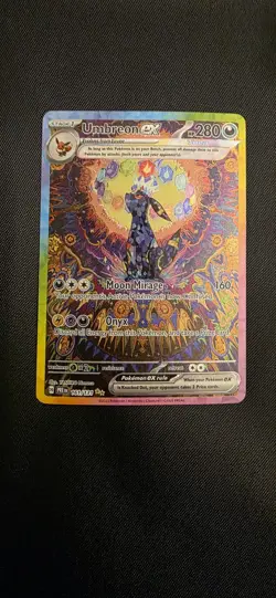 Umbreon ex - 161/131 Pokemon Prismatic Evolutions SIR LP/MP - Image 1