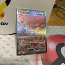 SEALED Mew ex SVP 053 Black Star Promo Full Art Pokemon TCG Scarlet Violet 151 - Image 1