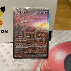 SEALED Mew ex SVP 053 Black Star Promo Full Art Pokemon TCG Scarlet Violet 151 - Image 4