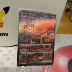 SEALED Mew ex SVP 053 Black Star Promo Full Art Pokemon TCG Scarlet Violet 151 - Image 5