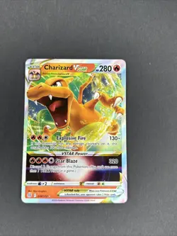 Pokemon Charizard VSTAR Brilliant Stars 18/172 Near Mint NM Condition - Image 1