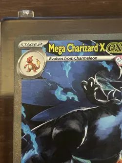 Pokemon TCG Phantasmal Flames Mega Charizard x Ex 125/094 HOLO Ultra Rare - Image 4