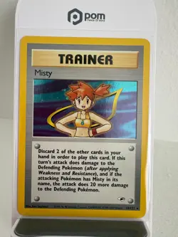 2000 Pokemon Gym Heroes Misty Holo #18/132 - Image 1