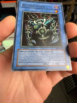 Yu-Gi-Oh! Relinquished MRL-029 1st Edition Ultra Rare ASIAN ENGLISH - Image 4