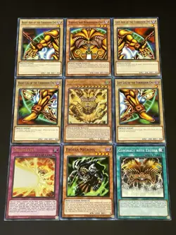 Exodia Full 5 Piece Set + Incarnate + Obliterate!!! + Necross | YuGiOh! - Image 1