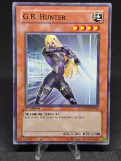Yu-Gi-Oh! G.B. Hunter RGBT-EN039 Raging Battle 1st Edition NM - Image 1