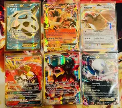 Pokemon TCG XY Era Ex Full Art Holo 6 Card Lot Charizard Volcanion Promo Ho Oh - Image 1