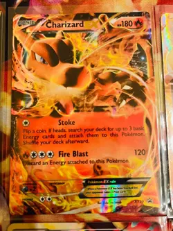 Pokemon TCG XY Era Ex Full Art Holo 6 Card Lot Charizard Volcanion Promo Ho Oh - Image 4
