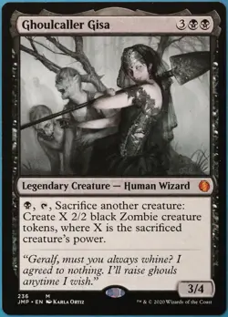 Ghoulcaller Gisa Jumpstart NM Black Mythic Rare MAGIC CARD (ID# 284763) ABUGames - Image 1