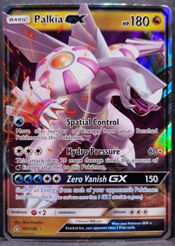 Palkia GX 101/156 Ultra Prism Ultra Rare Pokemon Pokemon Card English Near Mint - Image 1