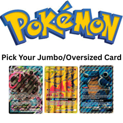 Pokemon TCG: Jumbo Cards - Pick Your Card SM, SWSH, & SVI Black Star Promos - Image 1